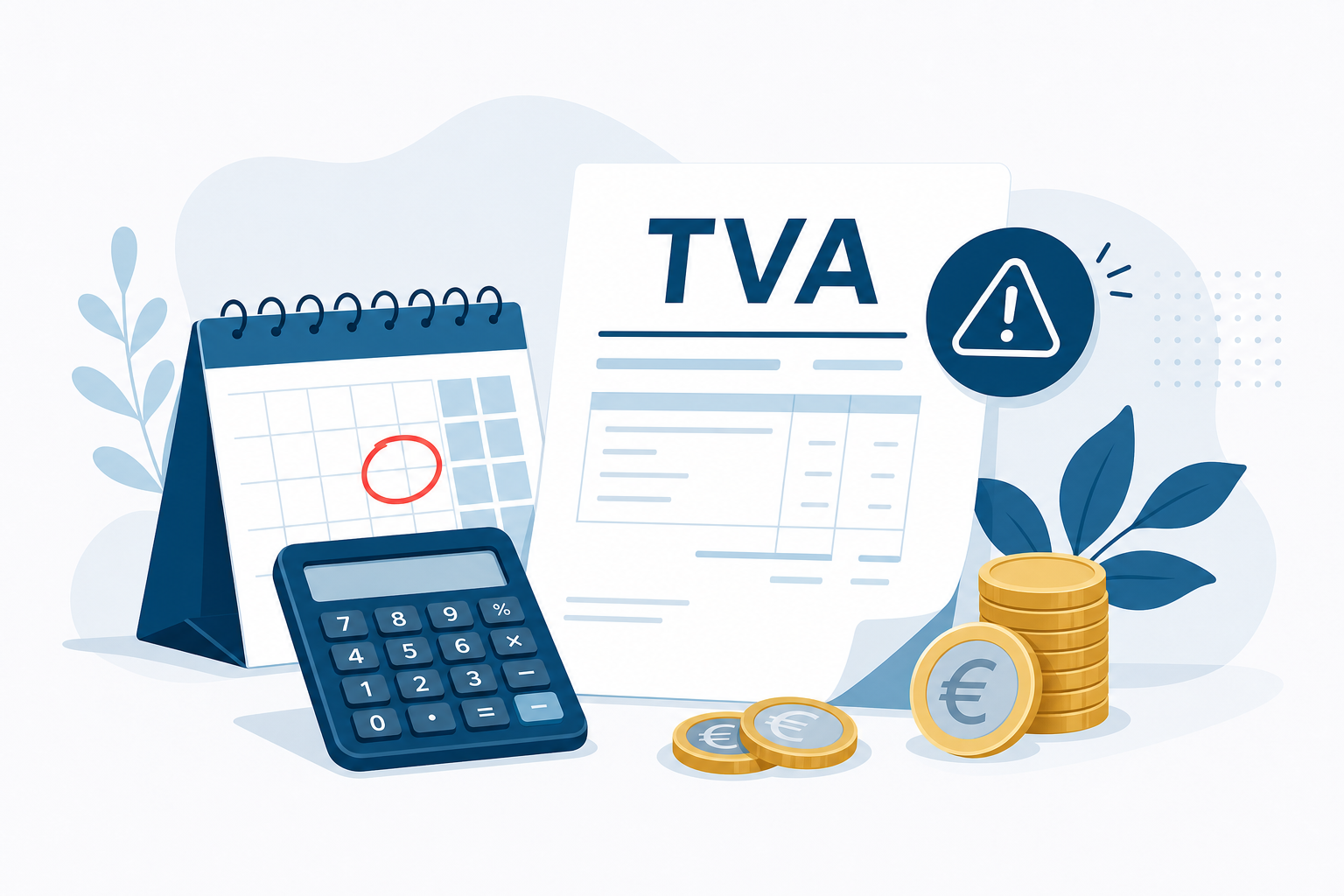 Réforme de la chaîne TVA : facture TVA, calendrier d'échéance et calculatrice